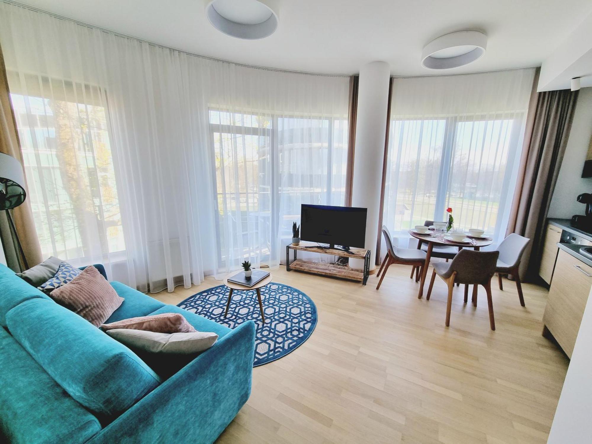 Melodija Apartments In Druskininkai Center Kültér fotó
